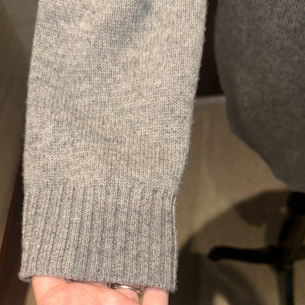 Gray Women's Blazer Cardigan - Picture 4 of 9